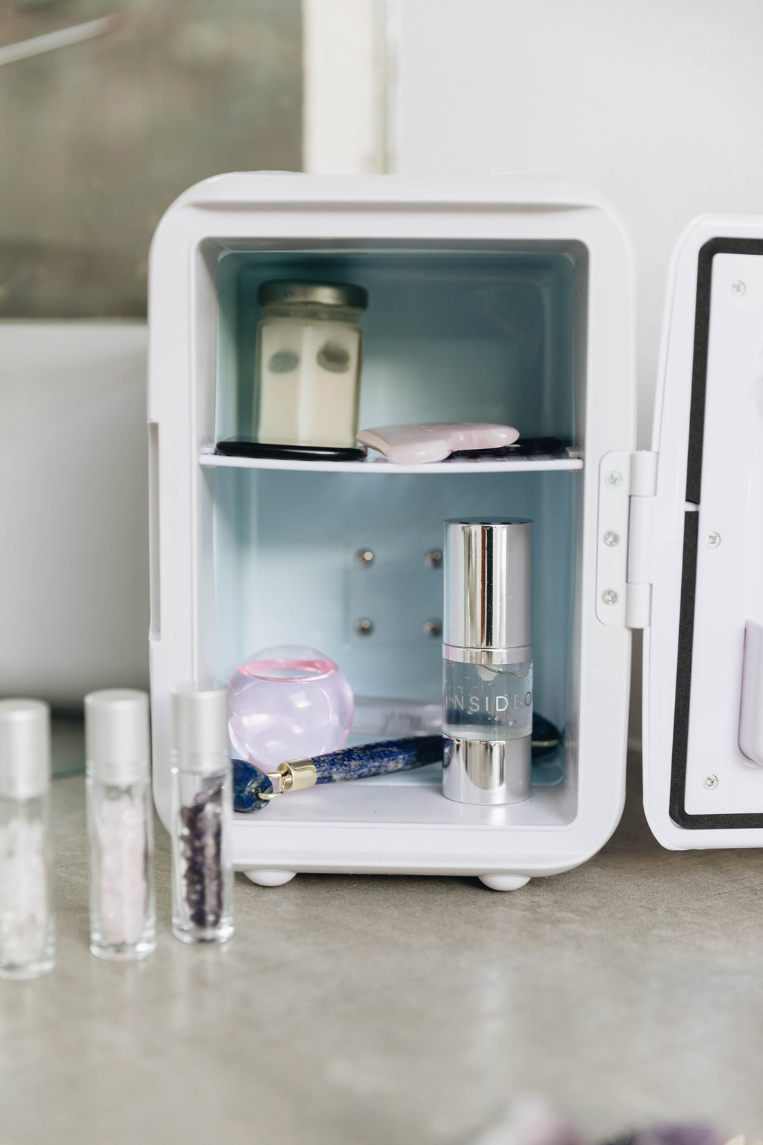Mini Refrigerador Skincare Con Espejo – InsideOut PG
