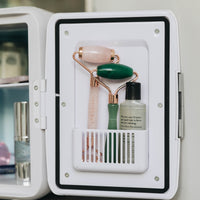 Mini Refrigerador Skincare Con Espejo